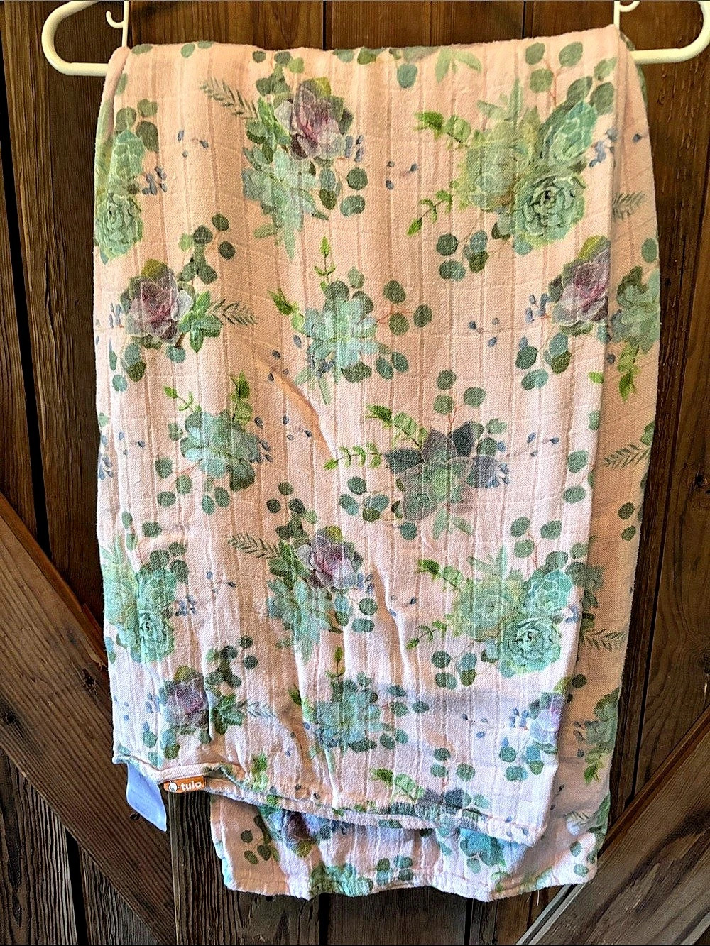 tula Floral Midi Skirt in Pink & Green